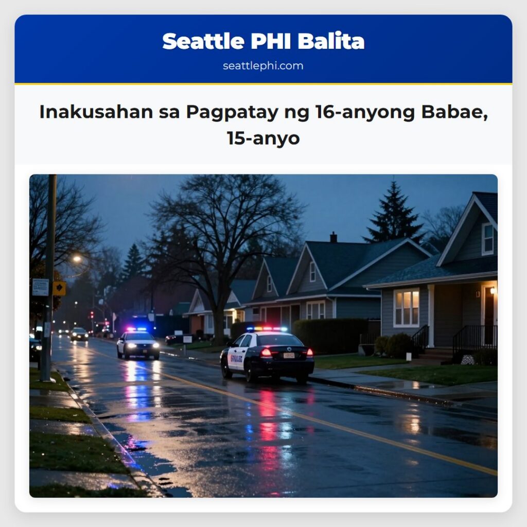 Inakusahan sa Pagpatay ng 16-anyong Babae, 15-anyo