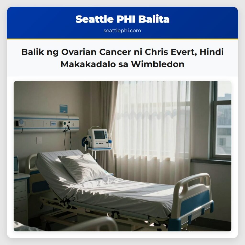 Balik ng Ovarian Cancer ni Chris Evert, Hindi