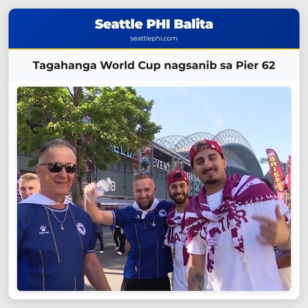 Tagahanga World Cup nagsanib sa Pier 62