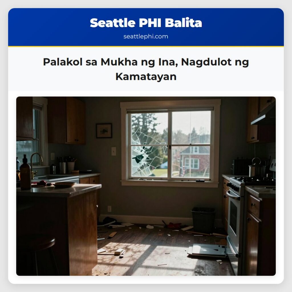 Palakol sa Mukha ng Ina, Nagdulot ng Kamatayan