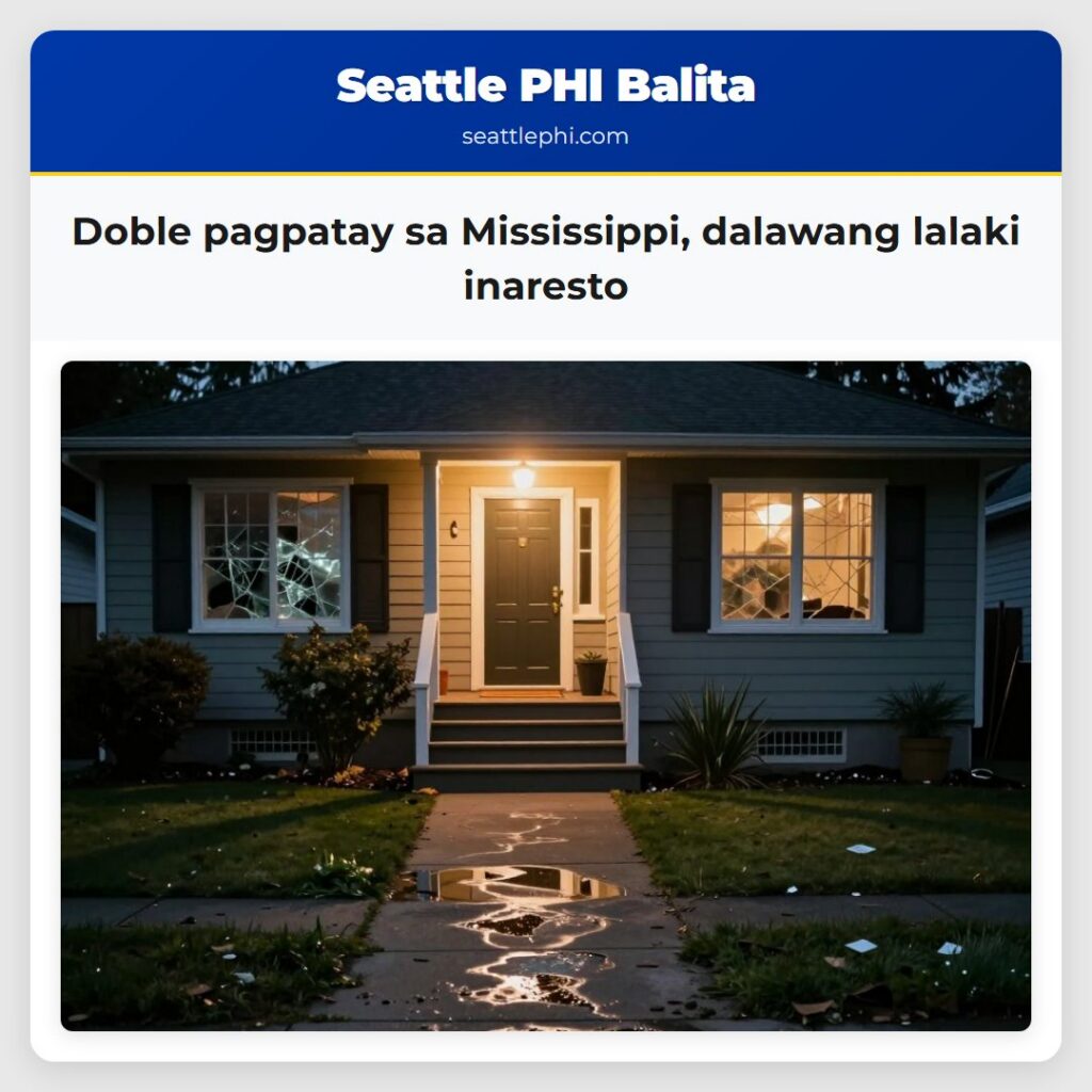 Doble pagpatay sa Mississippi, dalawang lalaki