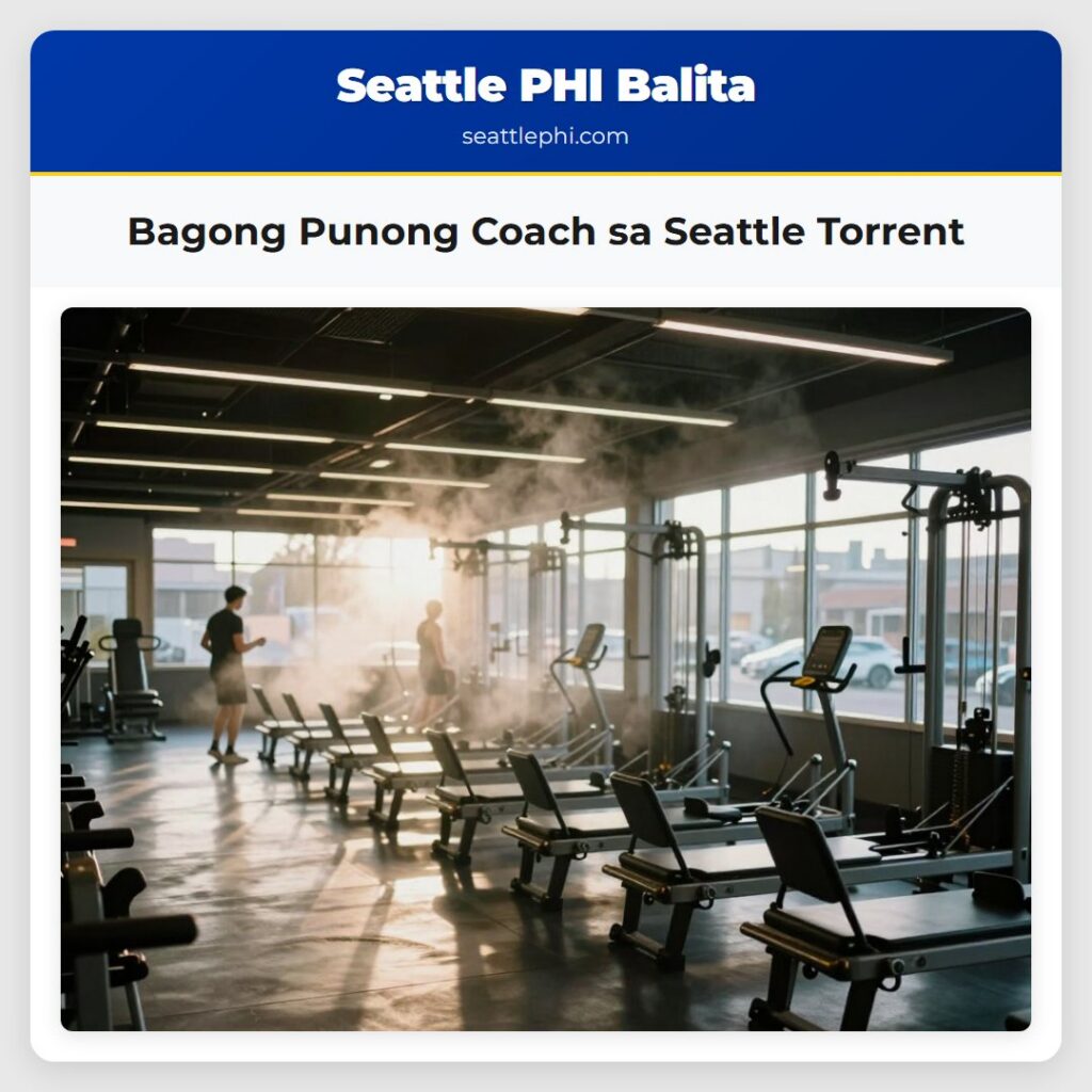 Bagong Punong Coach sa Seattle Torrent