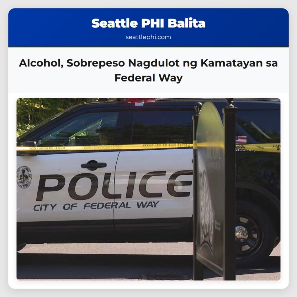 Alcohol, Sobrepeso Nagdulot ng Kamatayan sa