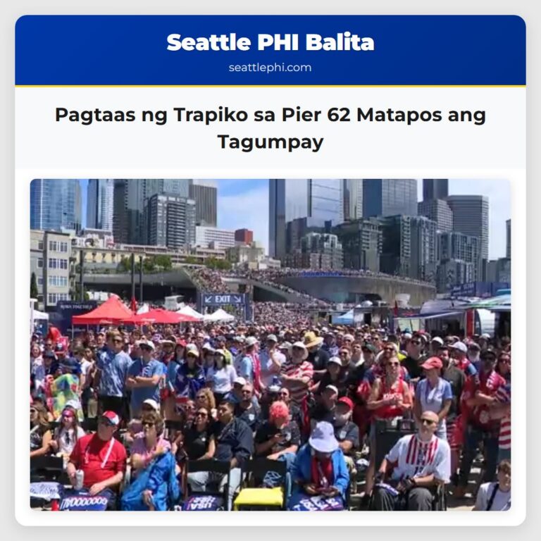 Pagtaas ng Trapiko sa Pier 62 Matapos ang Tagumpay