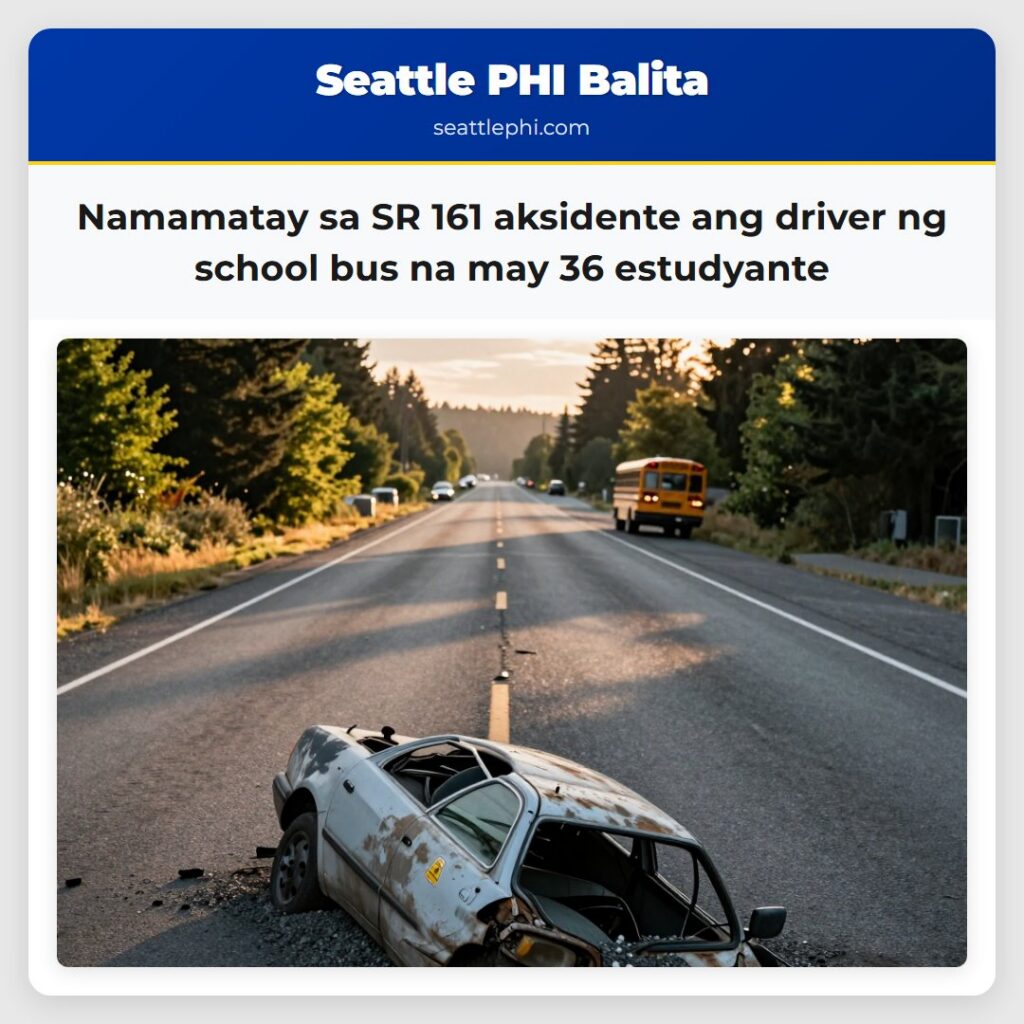 Namamatay sa SR 161 aksidente ang driver ng
