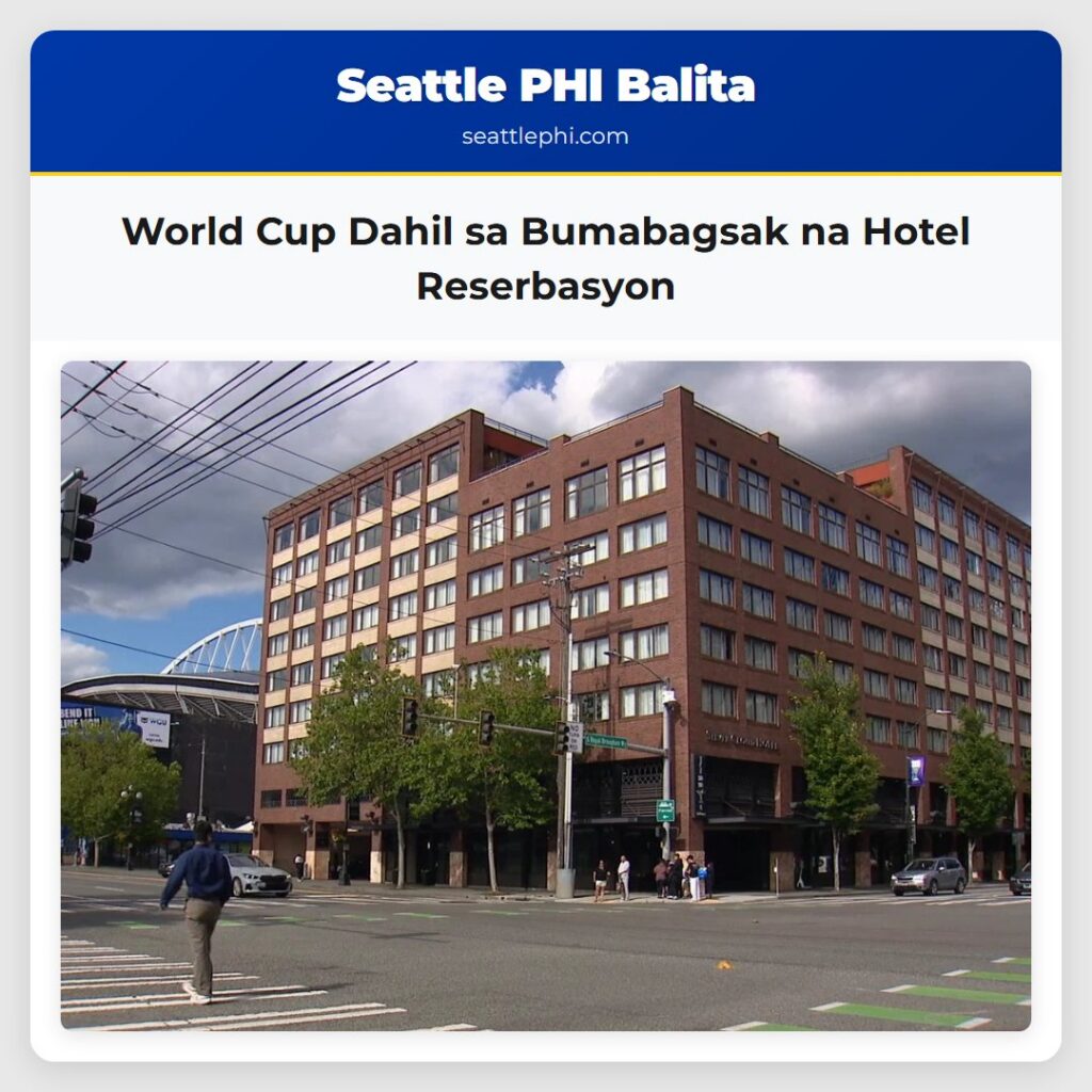 World Cup Dahil sa Bumabagsak na Hotel Reserbasyon