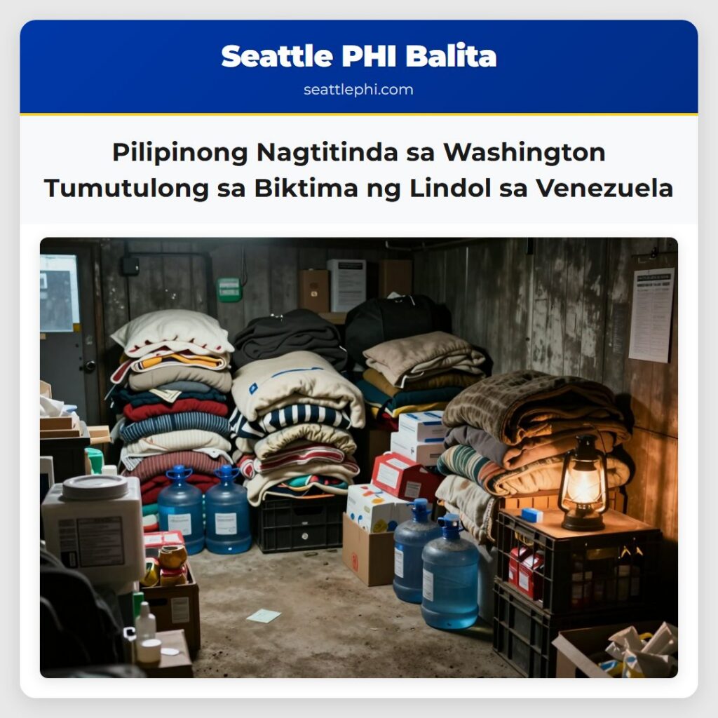 Pilipinong Nagtitinda sa Washington Tumutulong sa