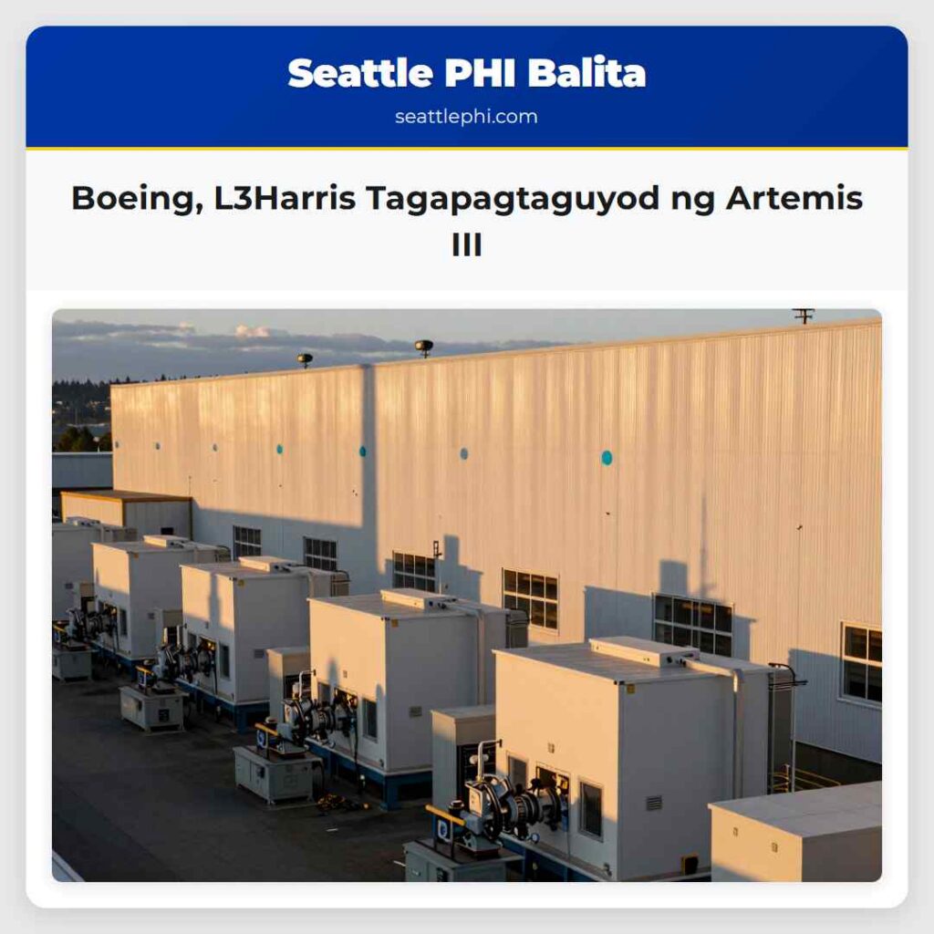 Boeing, L3Harris Tagapagtaguyod ng Artemis III