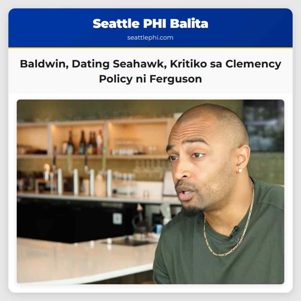 Baldwin, Dating Seahawk, Kritiko sa Clemency