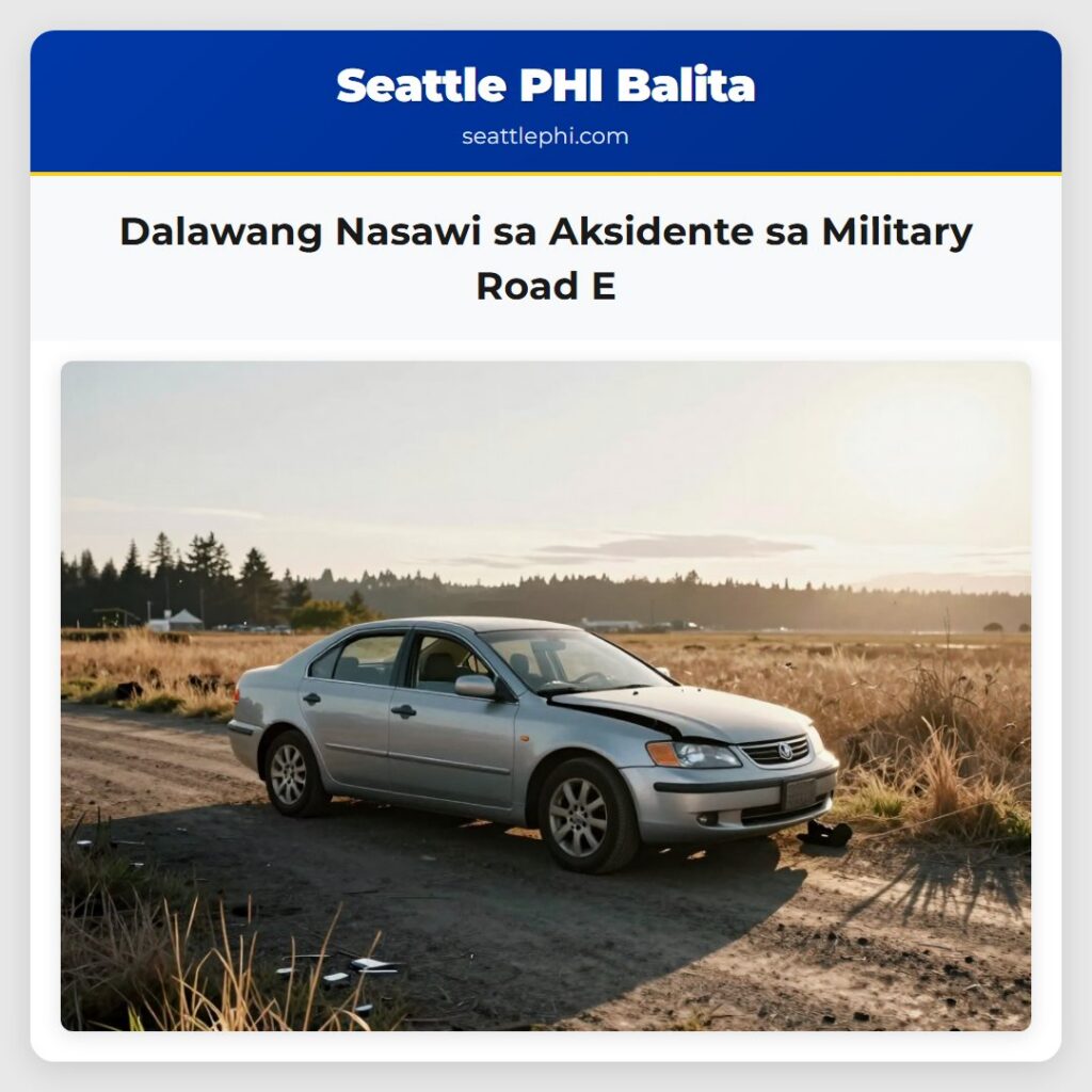 Dalawang Nasawi sa Aksidente sa Military Road E