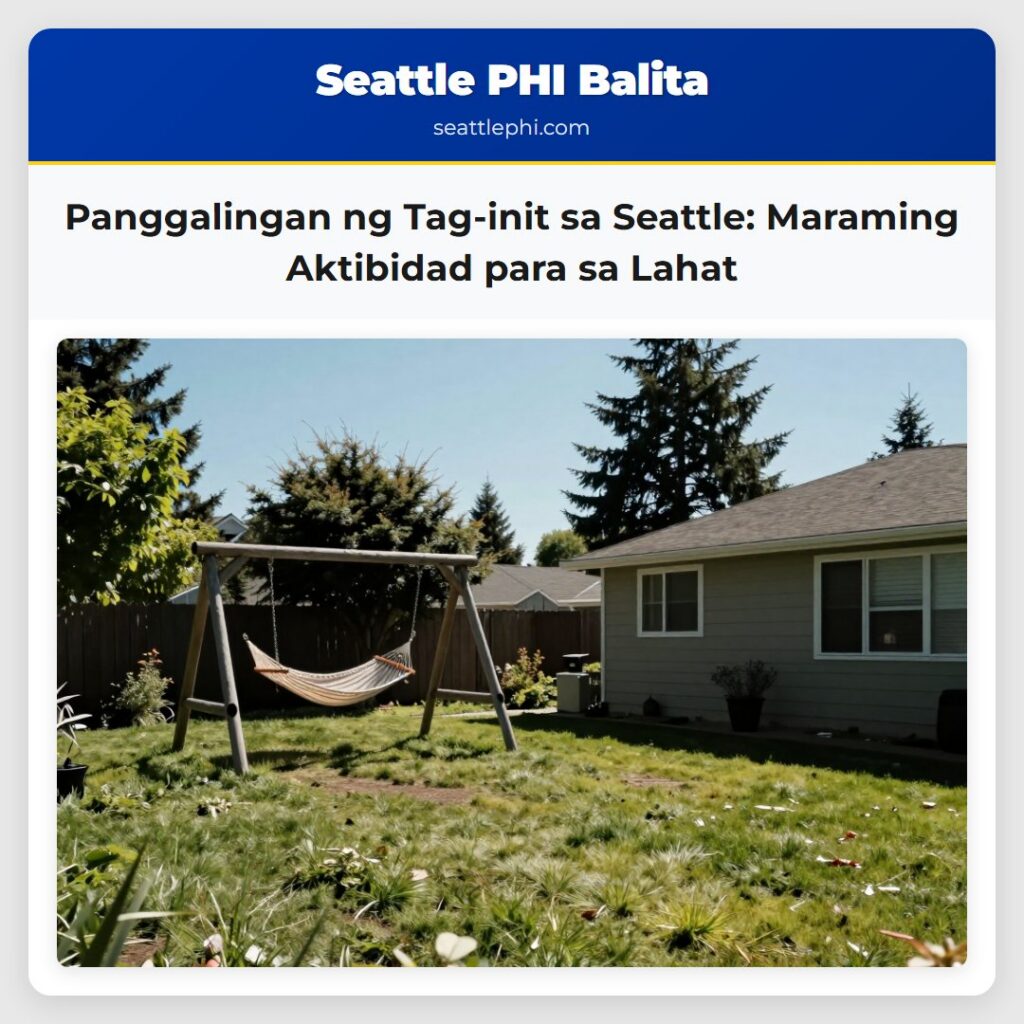 Panggalingan ng Tag-init sa Seattle: Maraming