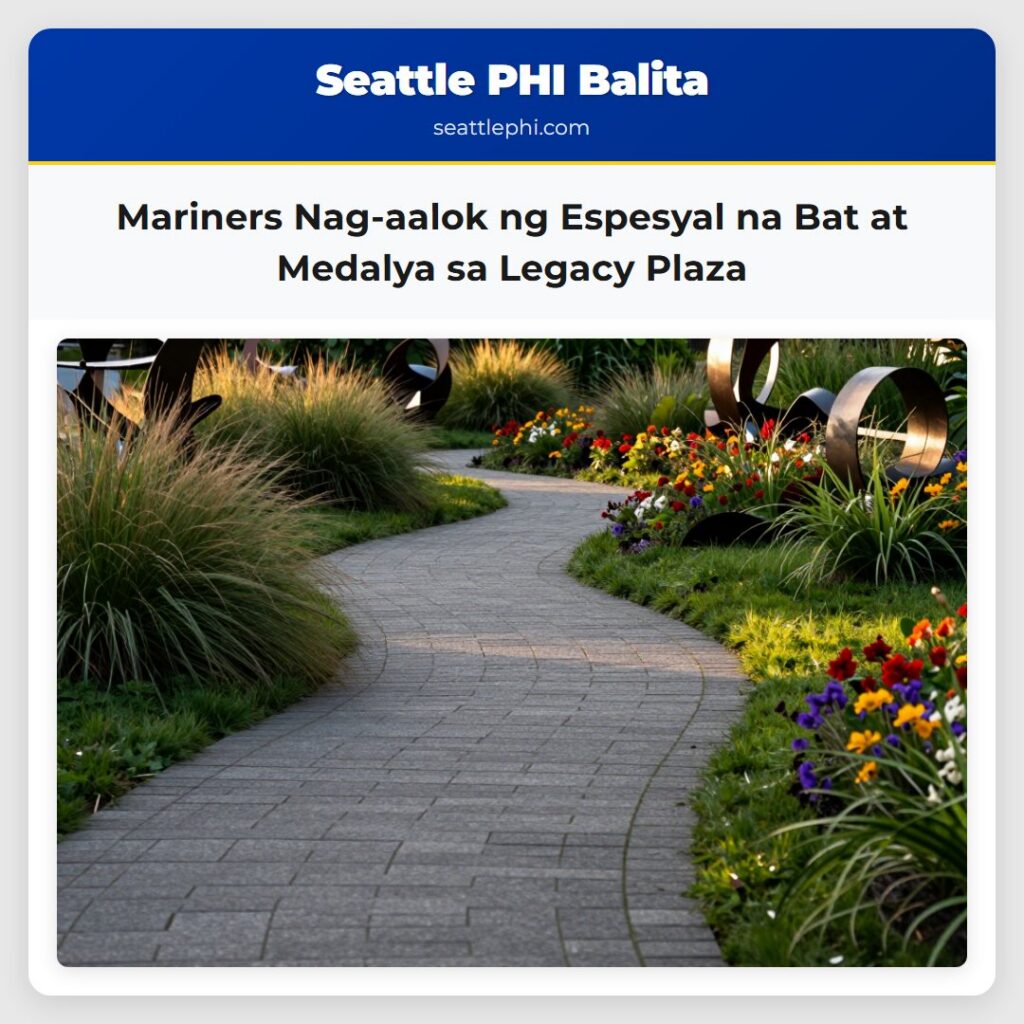 Mariners Nag-aalok ng Espesyal na Bat at Medalya