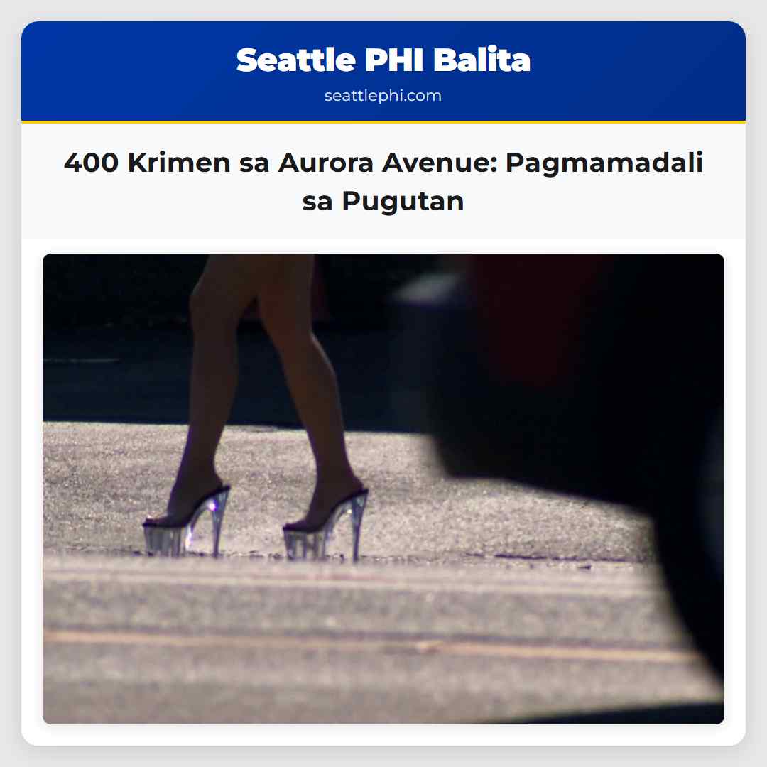 400 Krimen sa Aurora Avenue Pagmamadali sa Pugutan