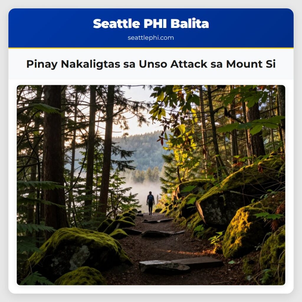 Pinay Nakaligtas sa Unso Attack sa Mount Si