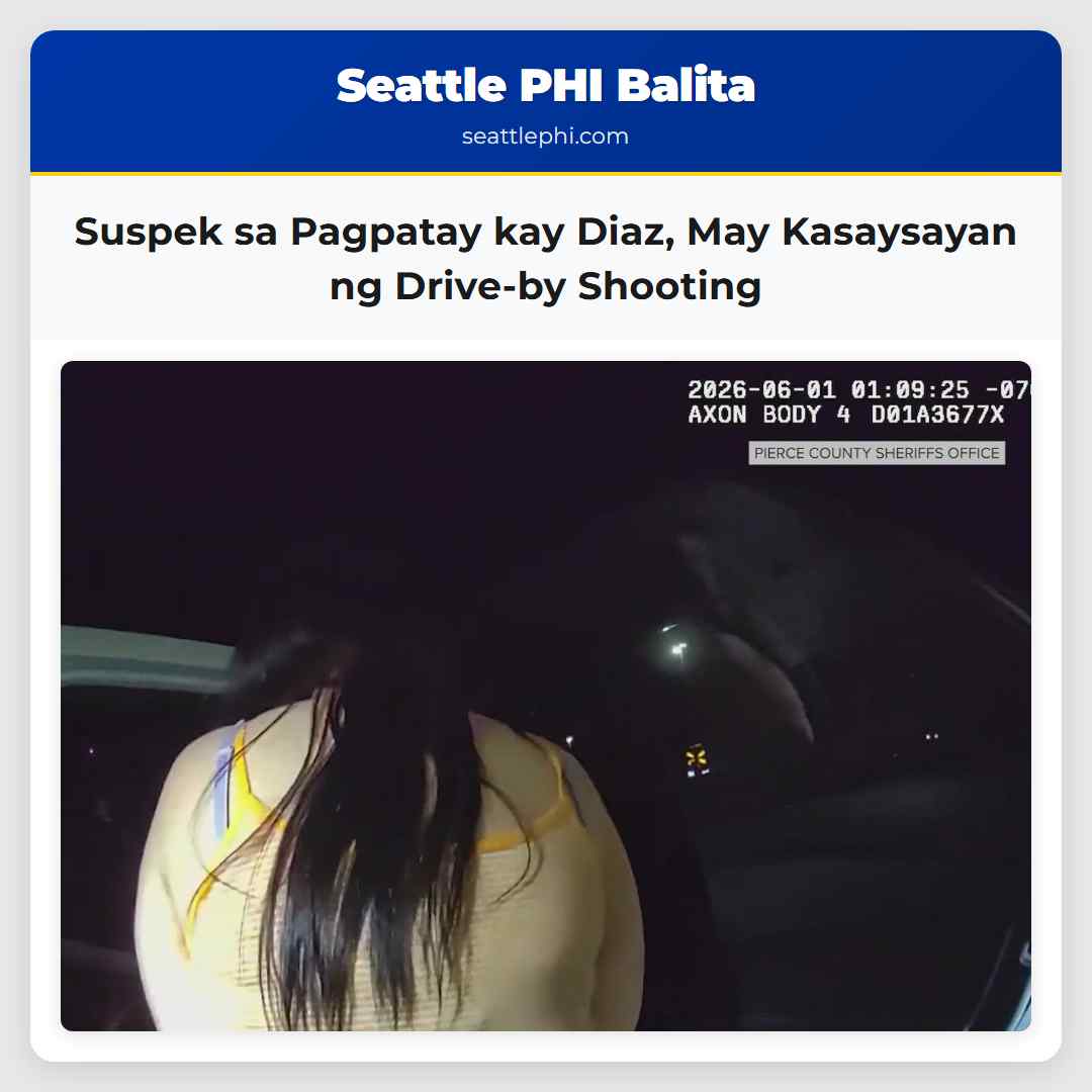 Suspek sa Pagpatay kay Diaz May Kasaysayan ng Drive-by Shooting