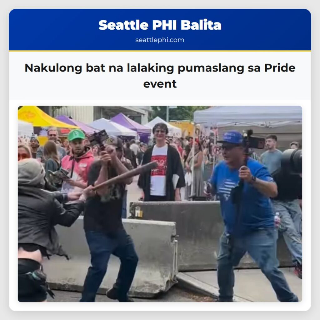 Nakulong bat na lalaking pumaslang sa Pride event