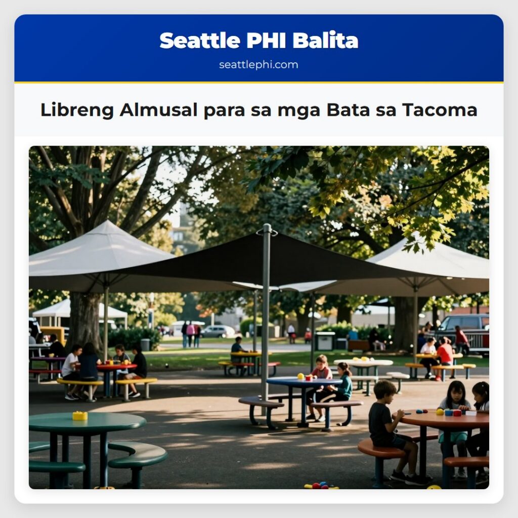 Libreng Almusal para sa mga Bata sa Tacoma