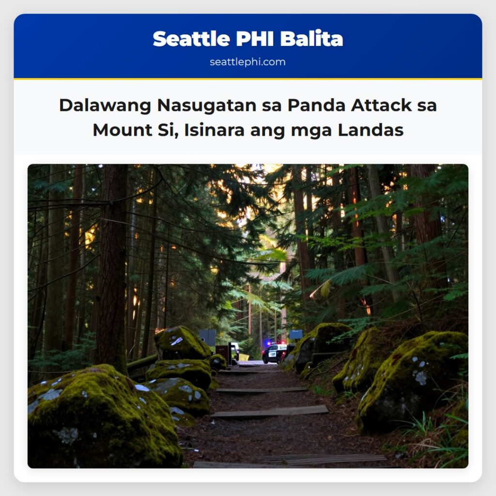 Dalawang Nasugatan sa Panda Attack sa Mount Si,