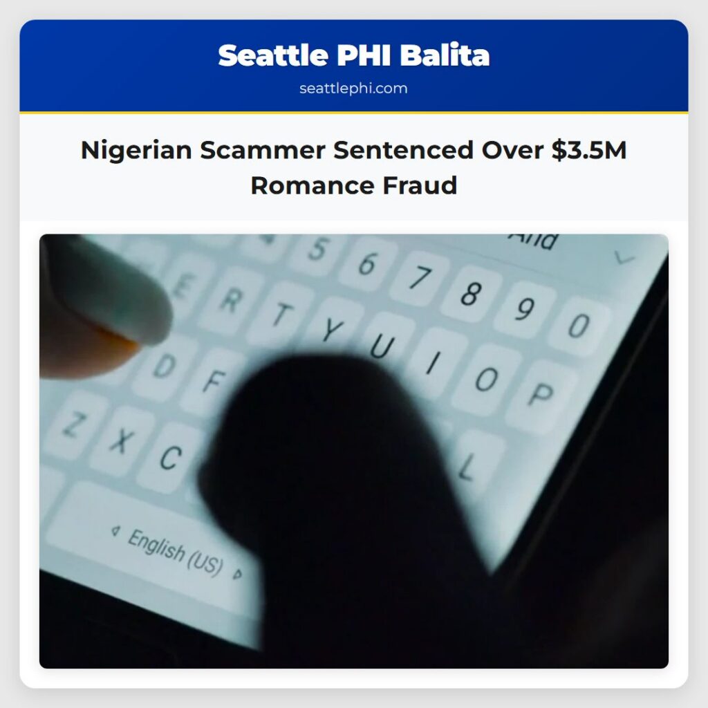 Nigerian Scammer Sentenced Over $3.5M Romance
