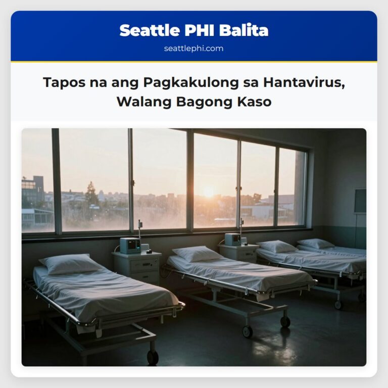 Tapos na ang Pagkakulong sa Hantavirus Walang Bagong Kaso