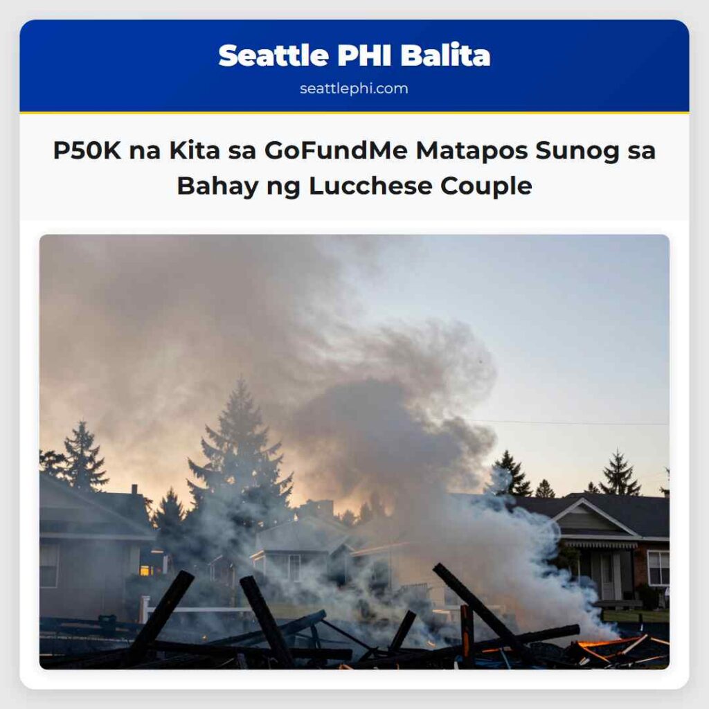 P50K na Kita sa GoFundMe Matapos Sunog sa Bahay