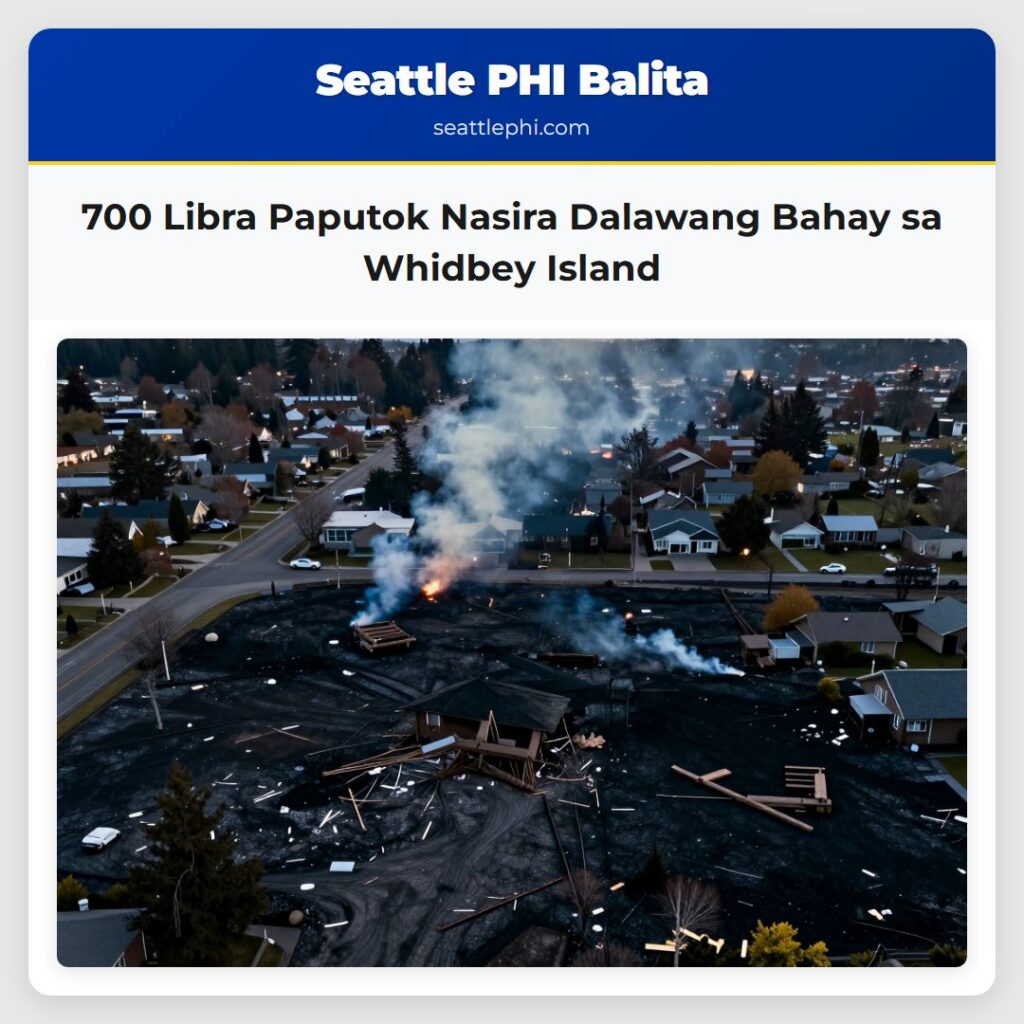 700 Libra Paputok Nasira Dalawang Bahay sa