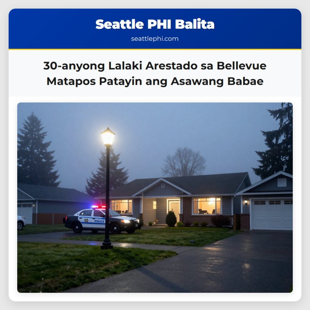 30-anyong Lalaki Arestado sa Bellevue Matapos