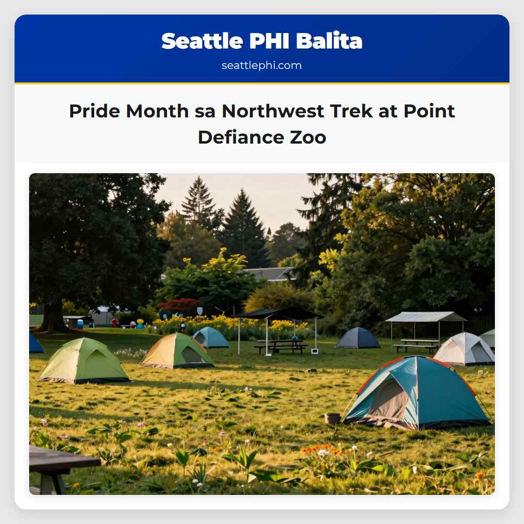 Pride Month sa Northwest Trek at Point Defiance Zoo