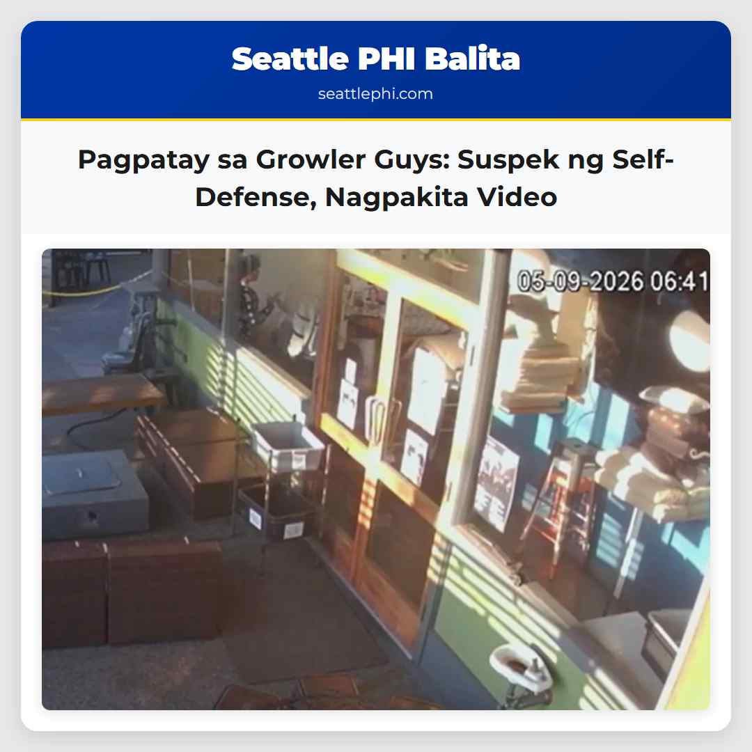 Pagpatay sa Growler Guys Suspek ng Self-Defense Nagpakita Video