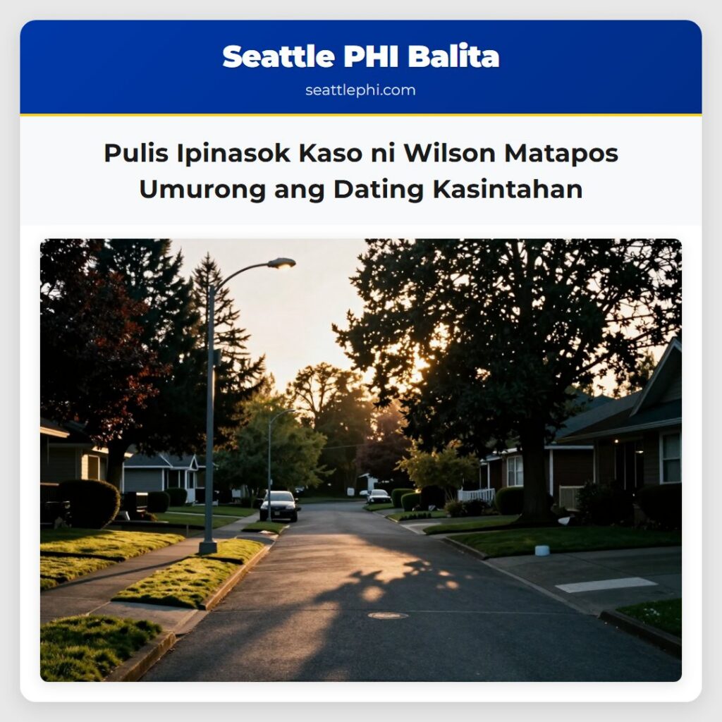 Pulis Ipinasok Kaso ni Wilson Matapos Umurong ang