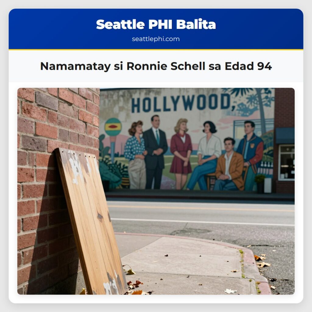 Namamatay si Ronnie Schell sa Edad 94