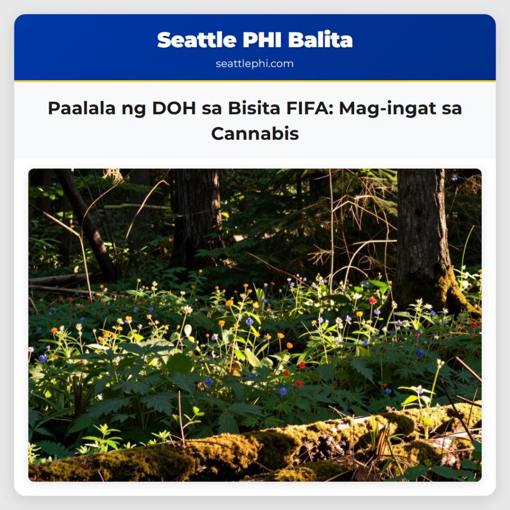 Paalala ng DOH sa Bisita FIFA: Mag-ingat sa