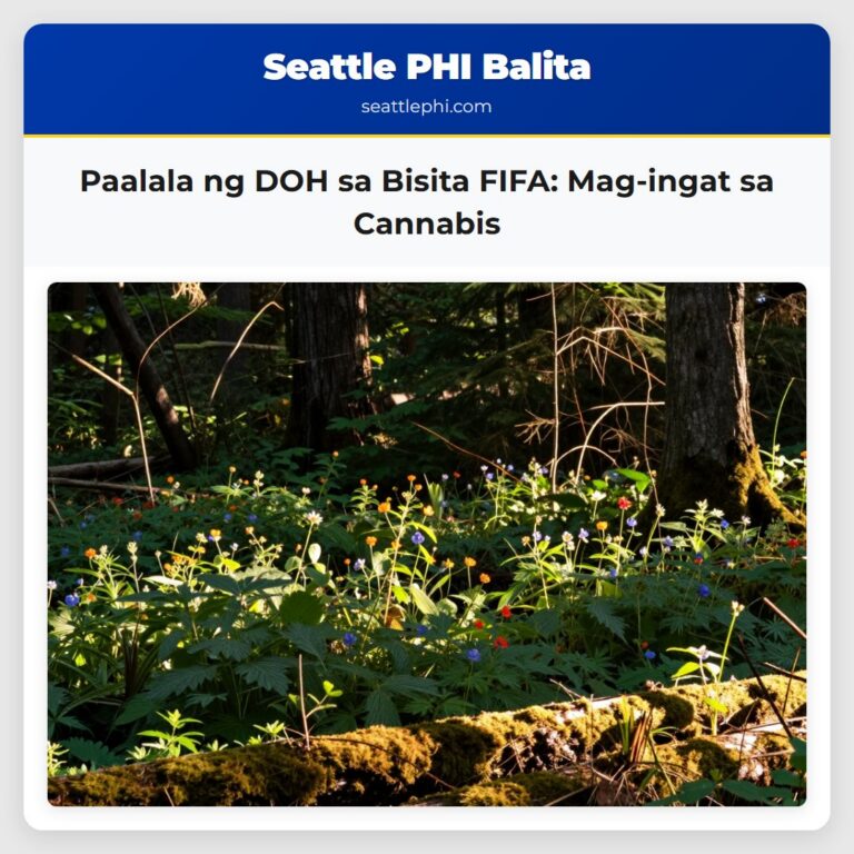 Paalala ng DOH sa Bisita FIFA Mag-ingat sa Cannabis