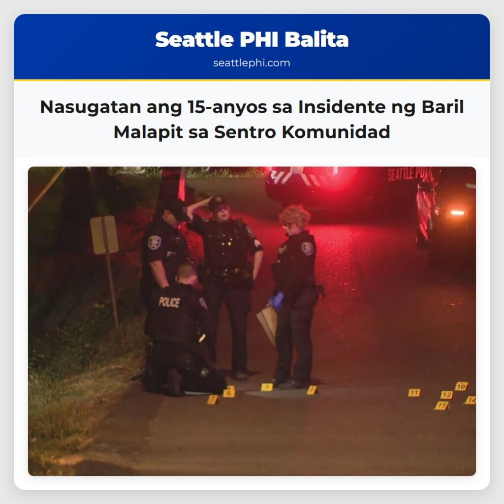 Nasugatan ang 15-anyos sa Insidente ng Baril