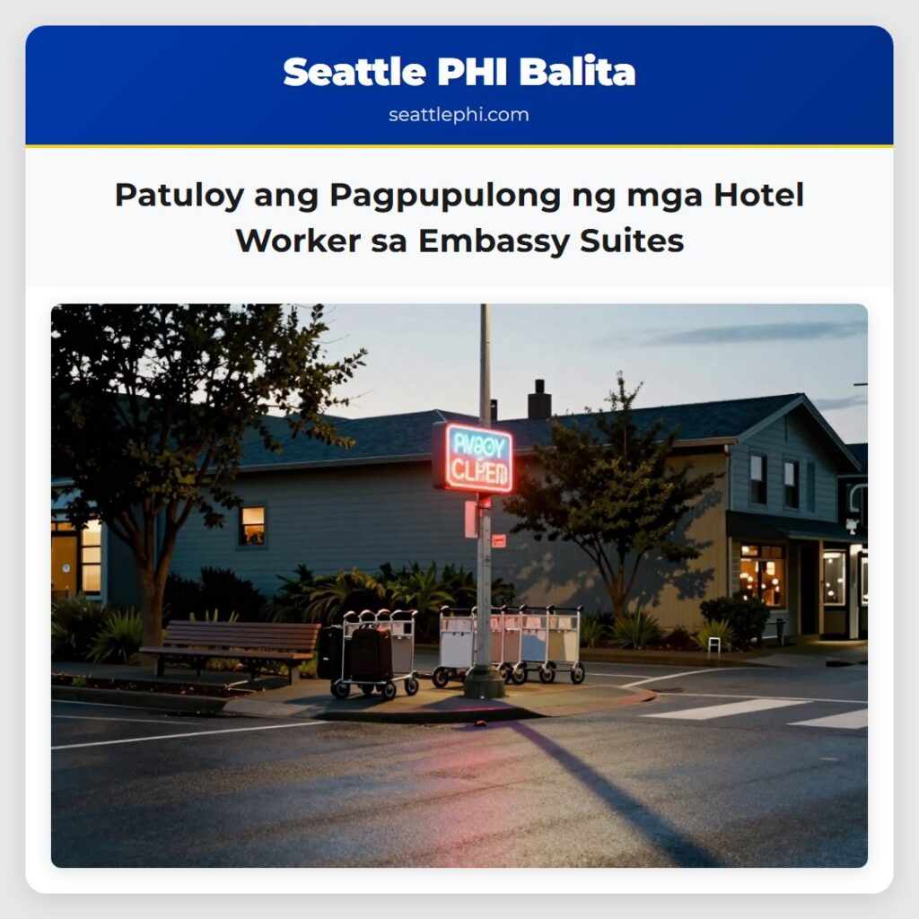 Patuloy ang Pagpupulong ng mga Hotel Worker sa