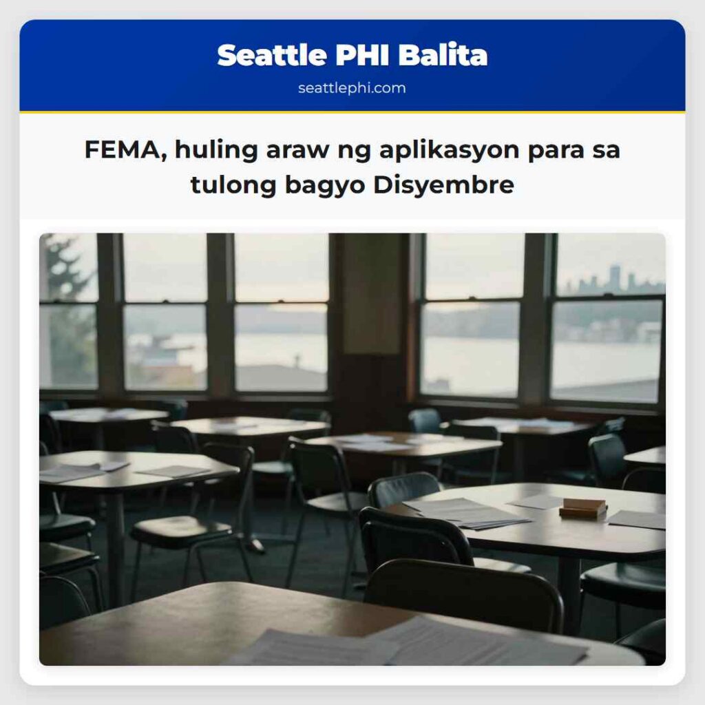 FEMA, huling araw ng aplikasyon para sa tulong