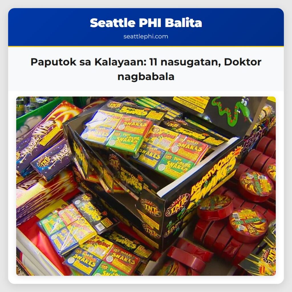 Paputok sa Kalayaan: 11 nasugatan, Doktor