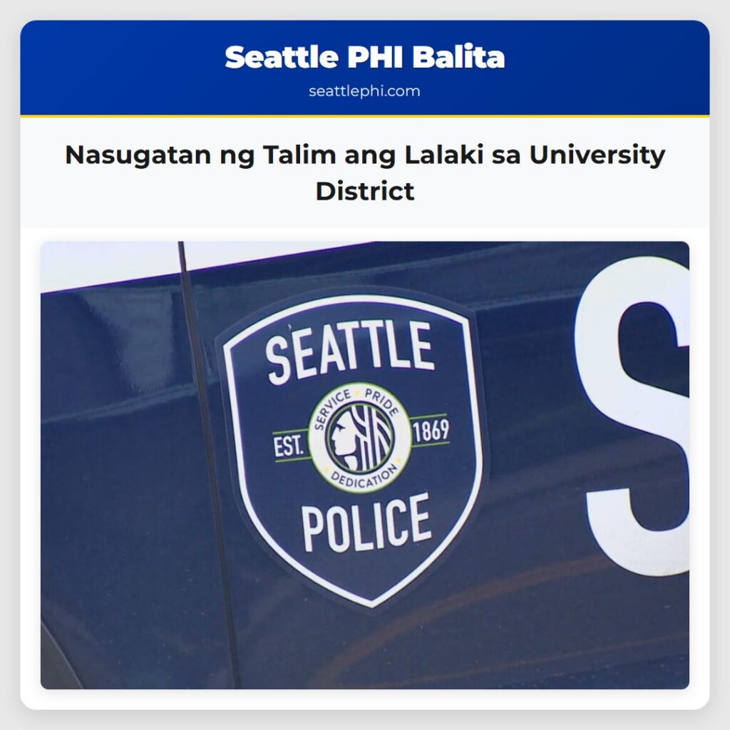 Nasugatan ng Talim ang Lalaki sa University