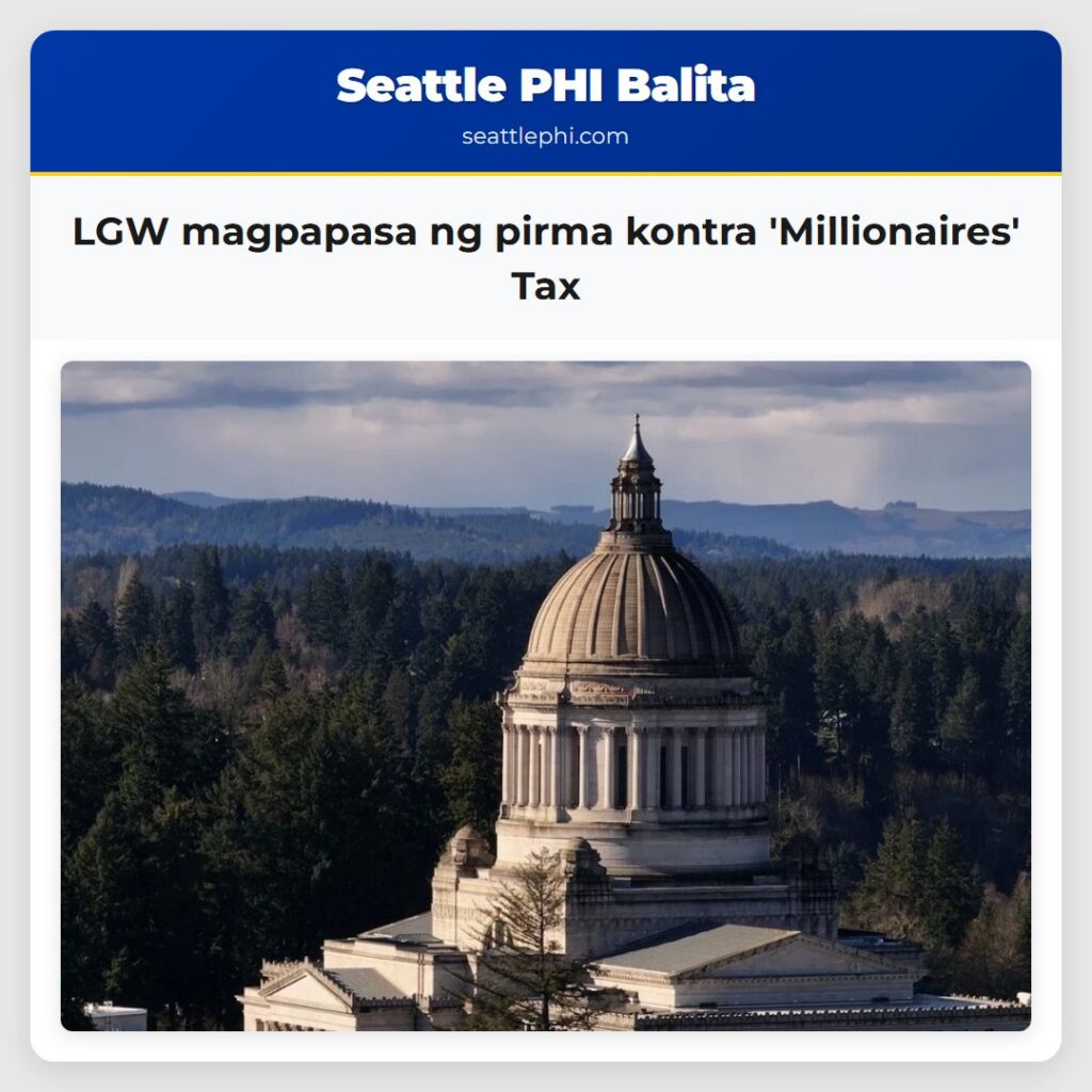 LGW magpapasa ng pirma kontra 'Millionaires' Tax