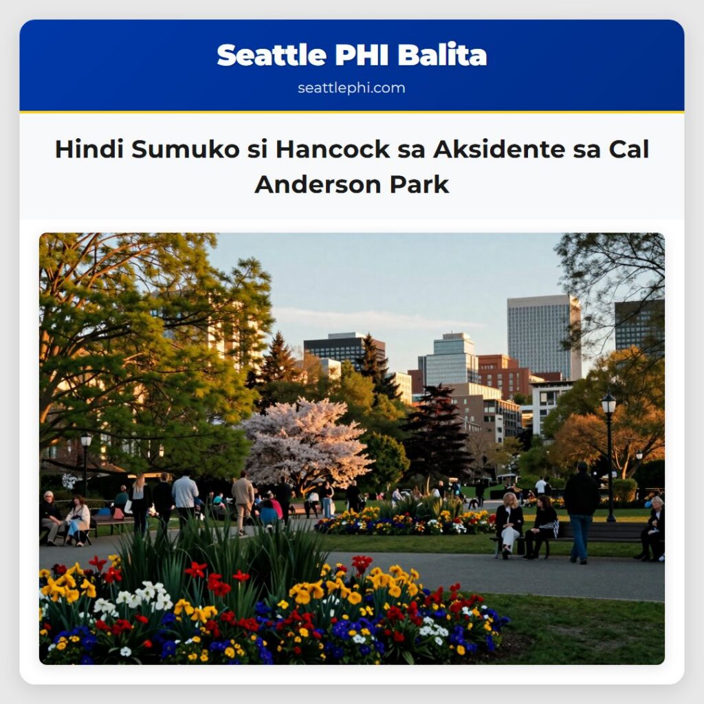 Hindi Sumuko si Hancock sa Aksidente sa Cal