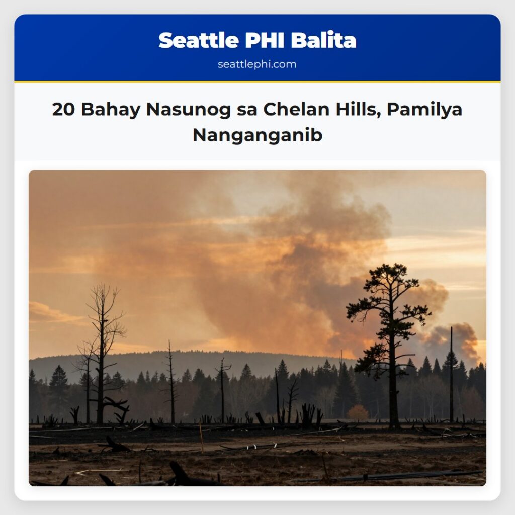 20 Bahay Nasunog sa Chelan Hills, Pamilya