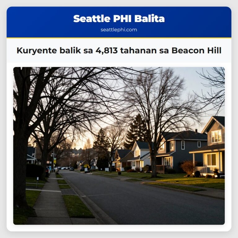 Kuryente balik sa 4813 tahanan sa Beacon Hill