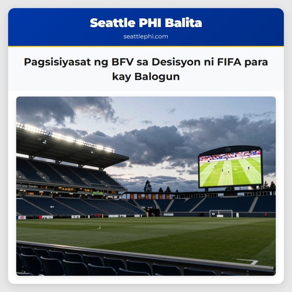 Pagsisiyasat ng BFV sa Desisyon ni FIFA para kay