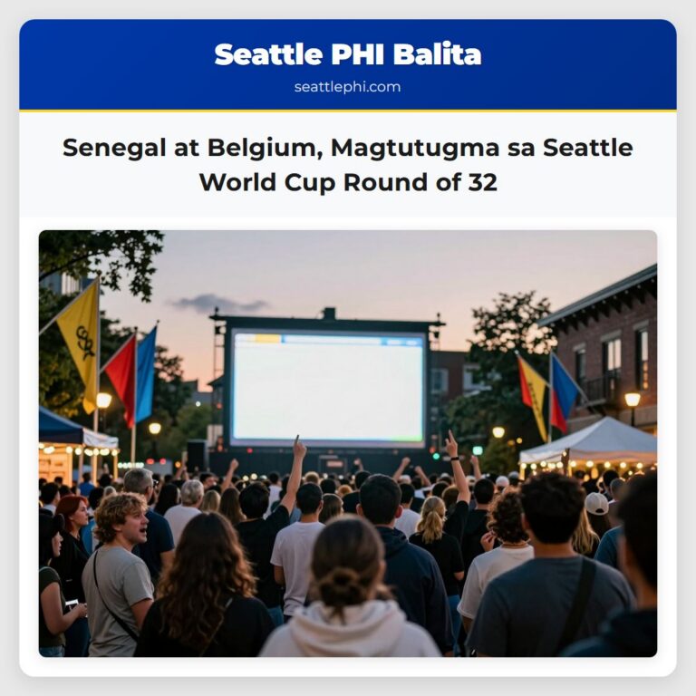 Senegal at Belgium Magtutugma sa Seattle World Cup Round of 32