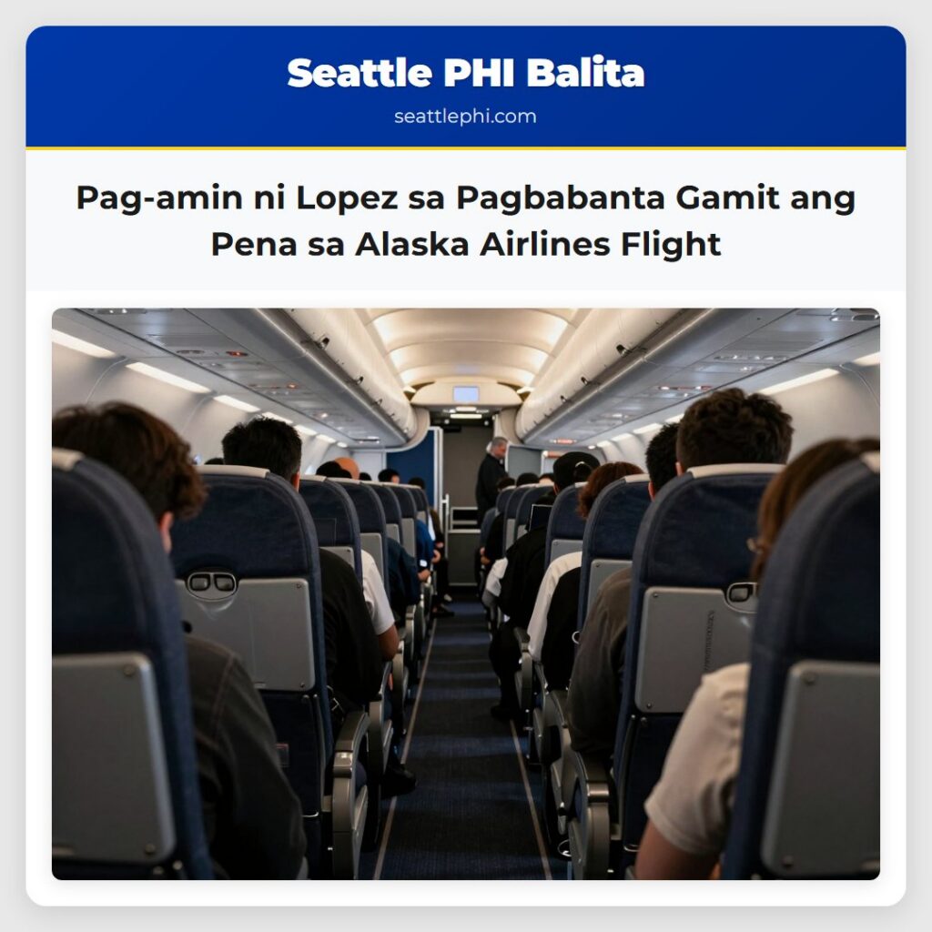 Pag-amin ni Lopez sa Pagbabanta Gamit ang Pena sa
