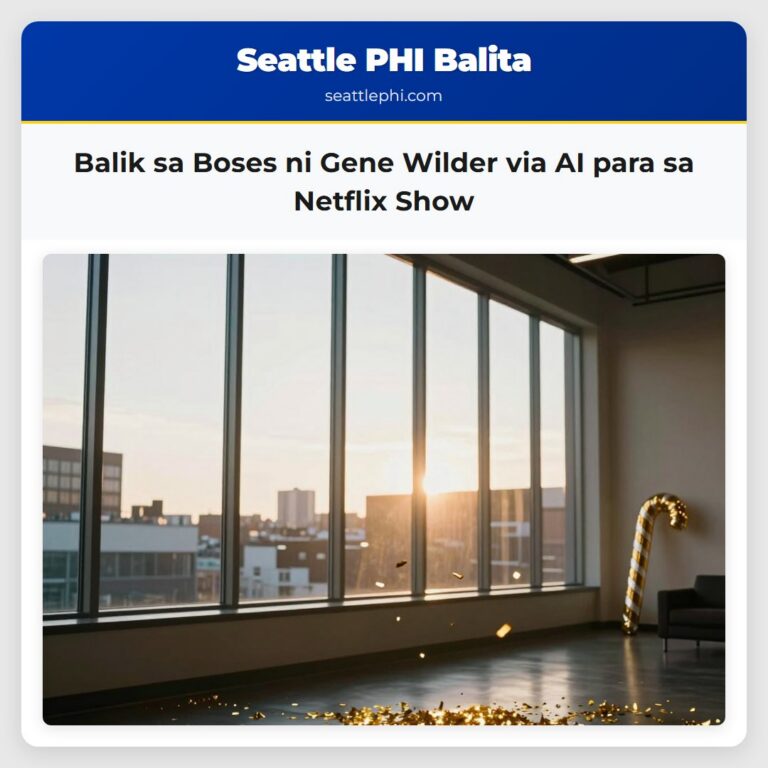 Balik sa Boses ni Gene Wilder via AI para sa Netflix Show