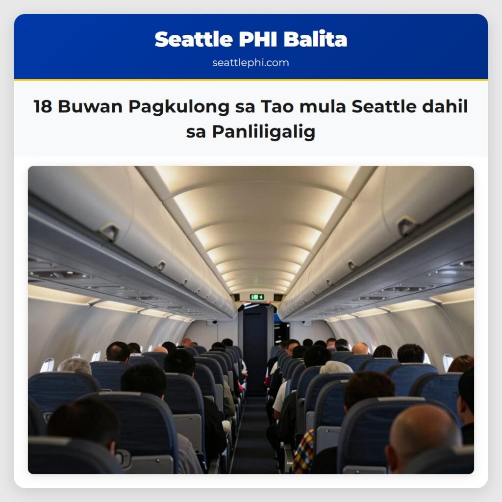 18 Buwan Pagkulong sa Tao mula Seattle dahil sa