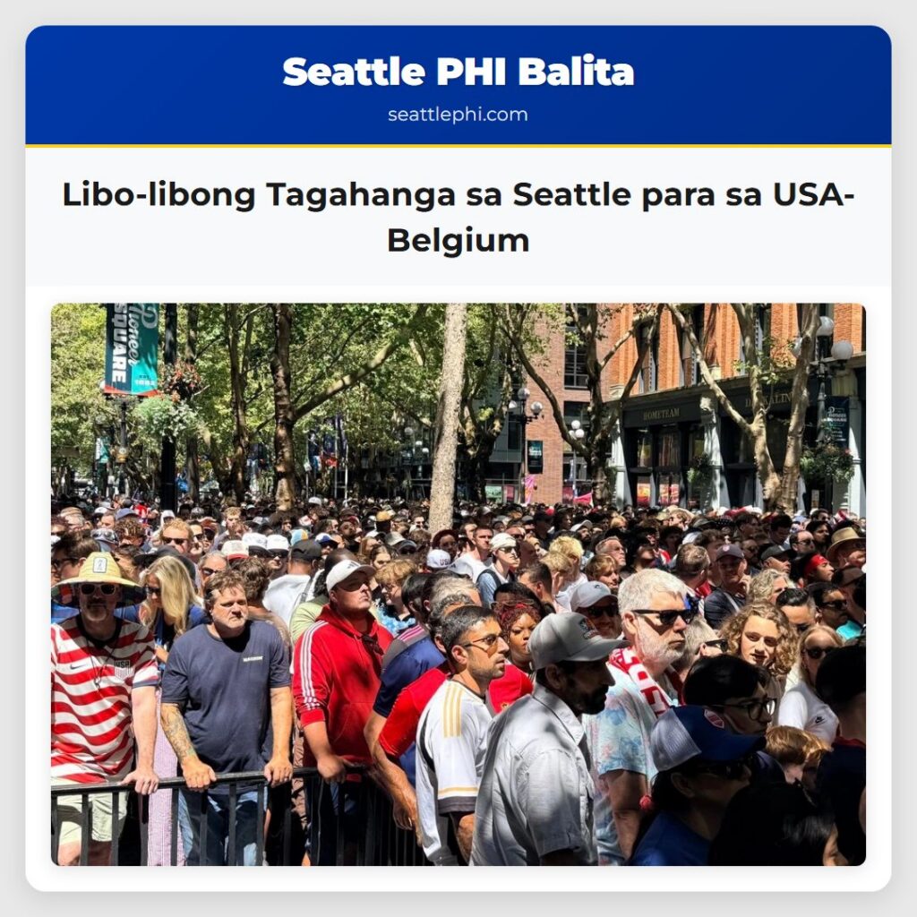 Libo-libong Tagahanga sa Seattle para sa