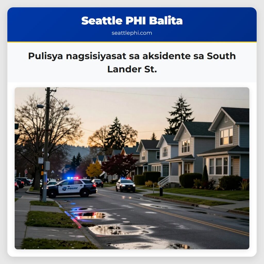 Pulisya nagsisiyasat sa aksidente sa South Lander