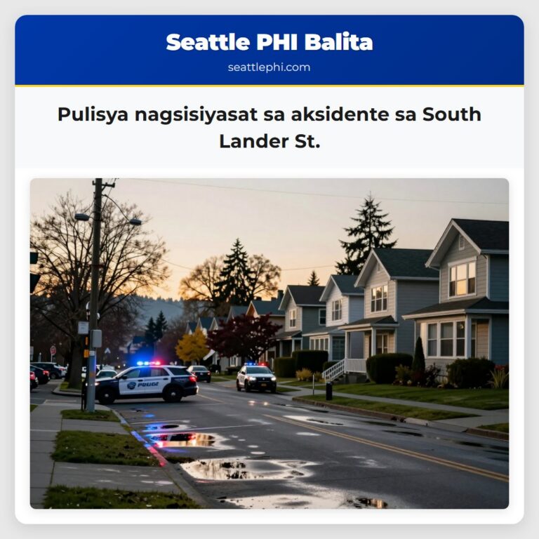 Pulisya nagsisiyasat sa aksidente sa South Lander St.